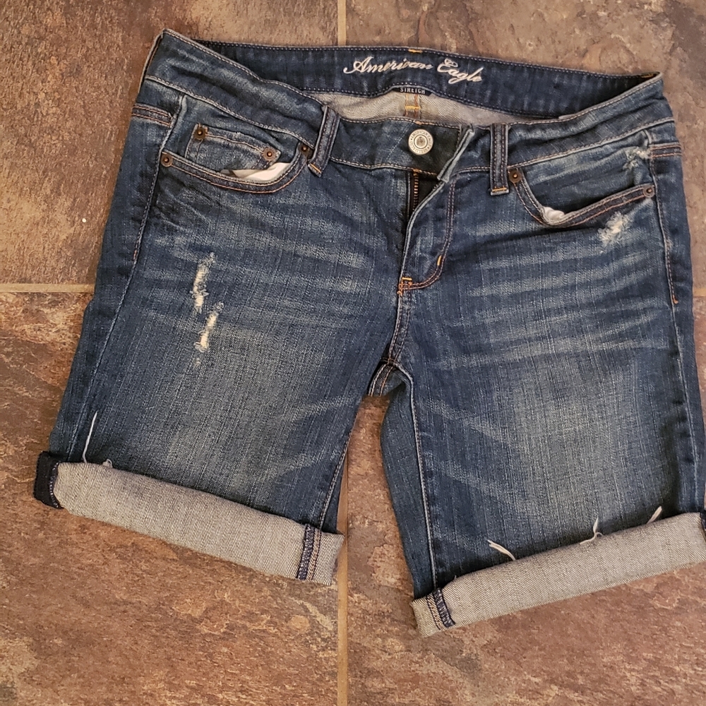 American Eagle size 8 jean shorts